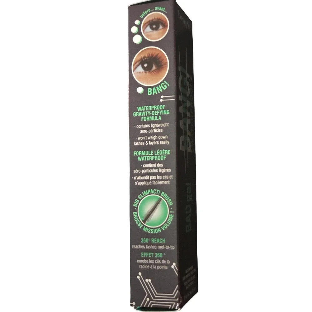 Benefit BADgal BANG! Waterproof Mascara‎ – Intense Pitch Black – 36 Hour Volume